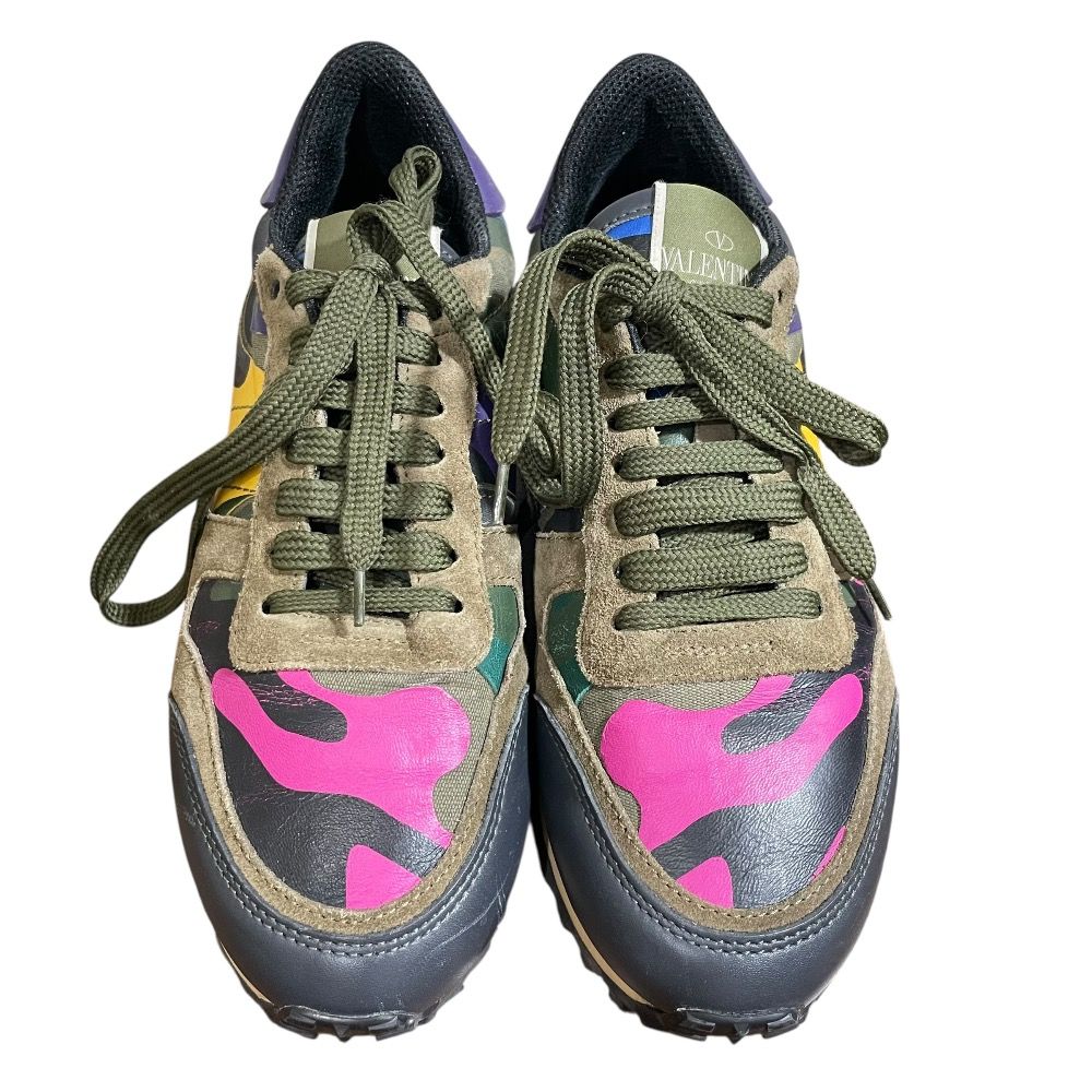 美品 VALENTINO GARAVANI ヴァレンティノガラヴァーニ カモフラ柄 
