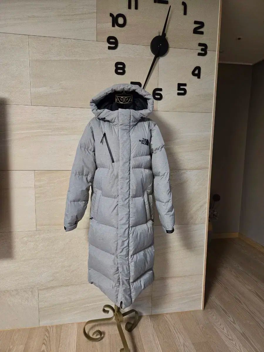 85 xs THE NORTH FACE ザノースフェイス レディース グース ダウンジャケット ロング丈