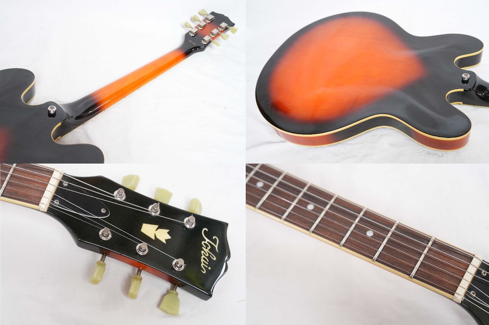 TOKAI　ES-60 335タイプ ☆Tokai☆ES-60 Vintage Sunburst ES-335タイプ セミアコ 美品