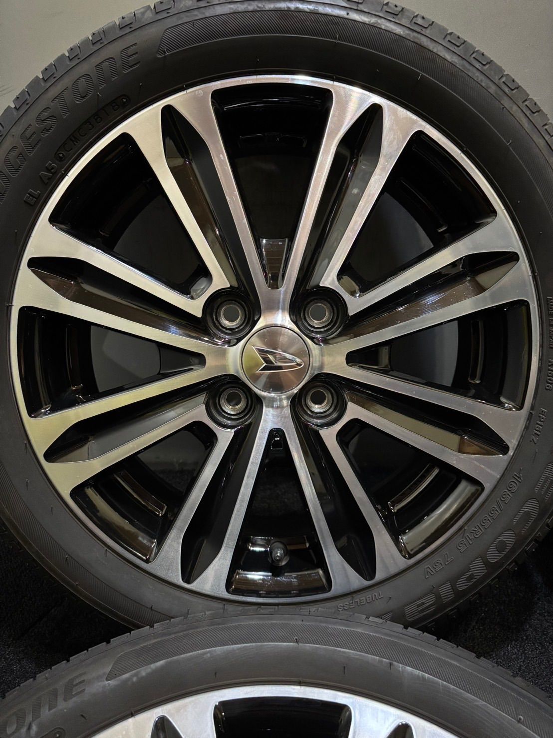 ☆165/55R15 BRIDGESTONE/ECOPIA EP150 18年製 ダイハツ タント 