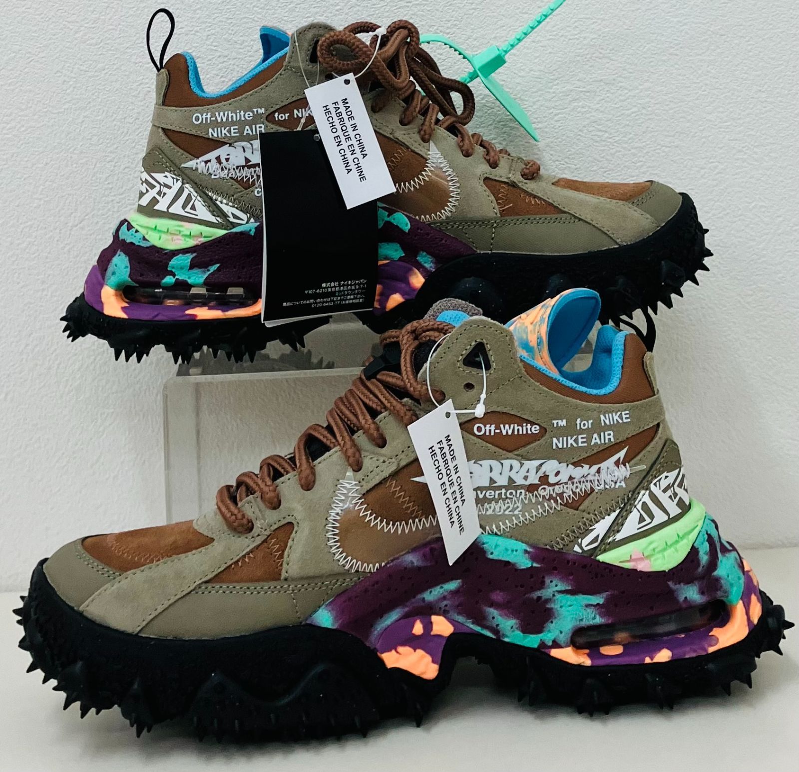 タグ付 25.5cm スニーカー Off-White × Nike Air Terra Forma 