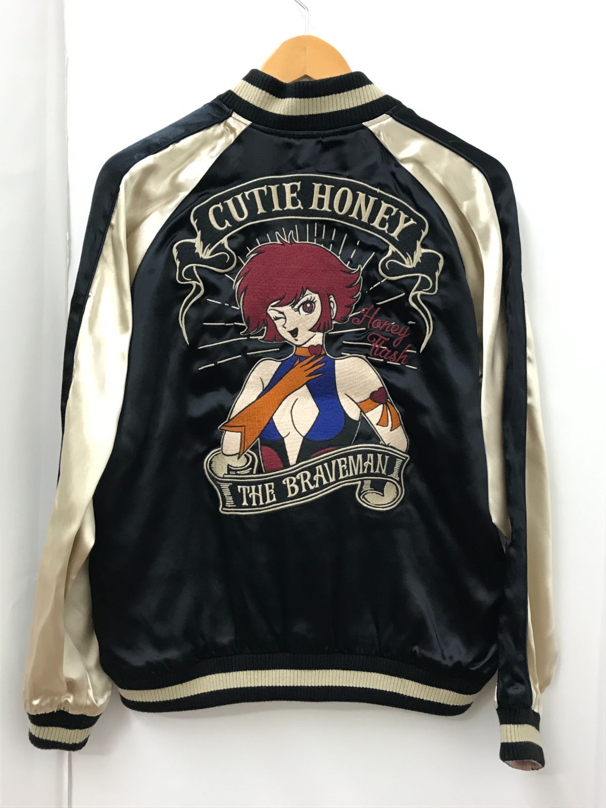◇THE BRAVE-MAN キューティーハニー 和柄スカジャン