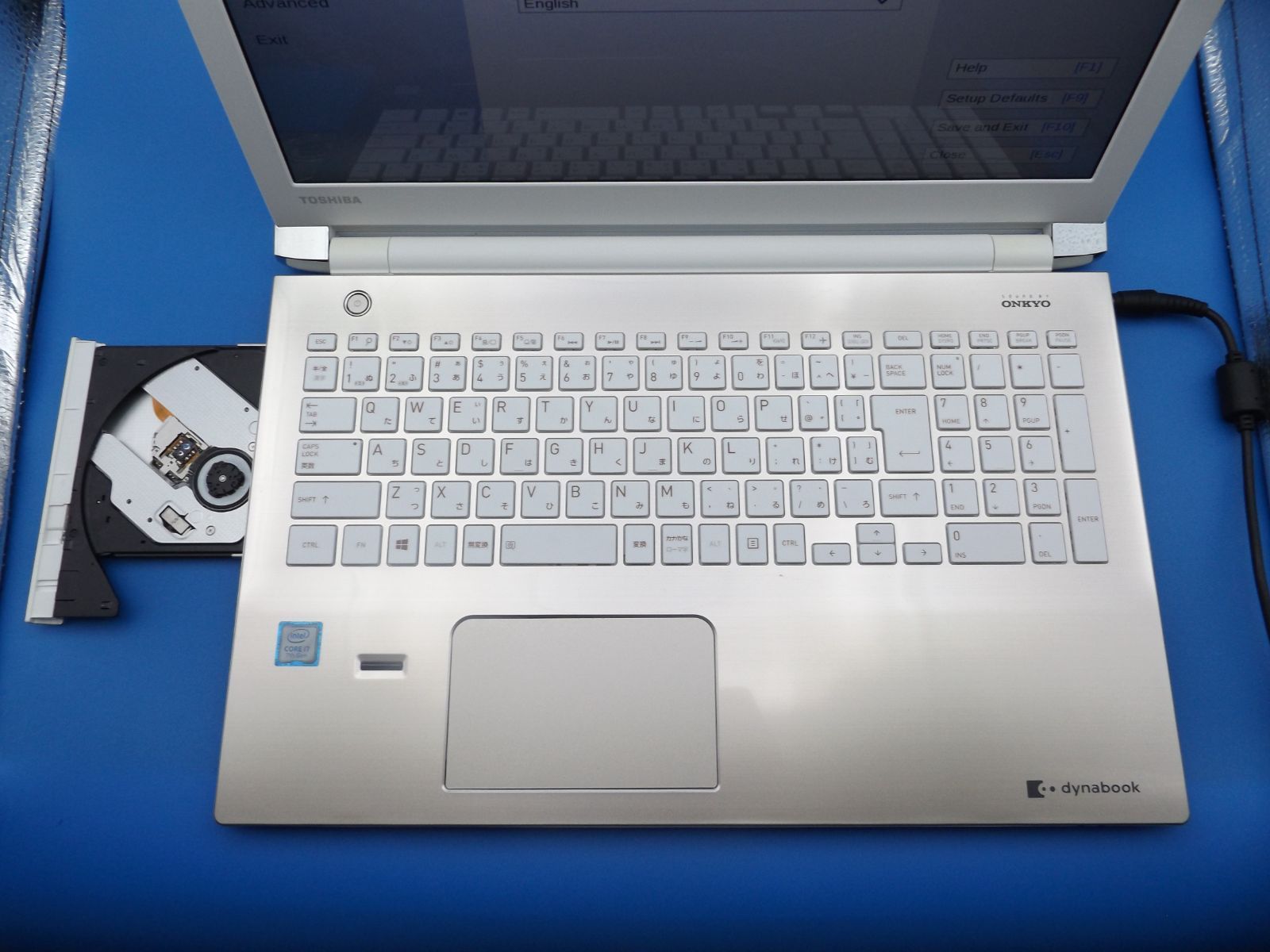 ジャンク】東芝 TOSHIBA T75/CG 第7世代 インテル Core i7 7500U