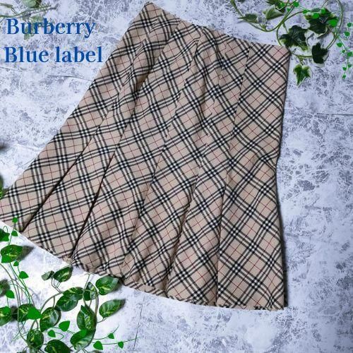 美品】Burberry Blue label バーバリー ノバチェックスカート - メルカリ