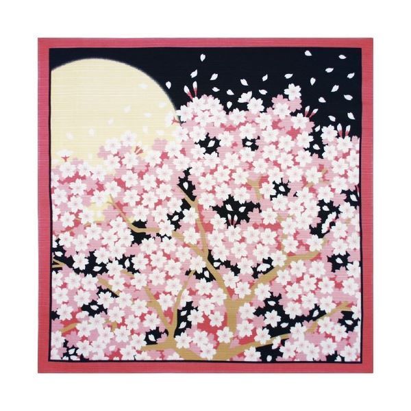 まとめ ヤマコー 花景色 小風呂敷 春 ×10セット