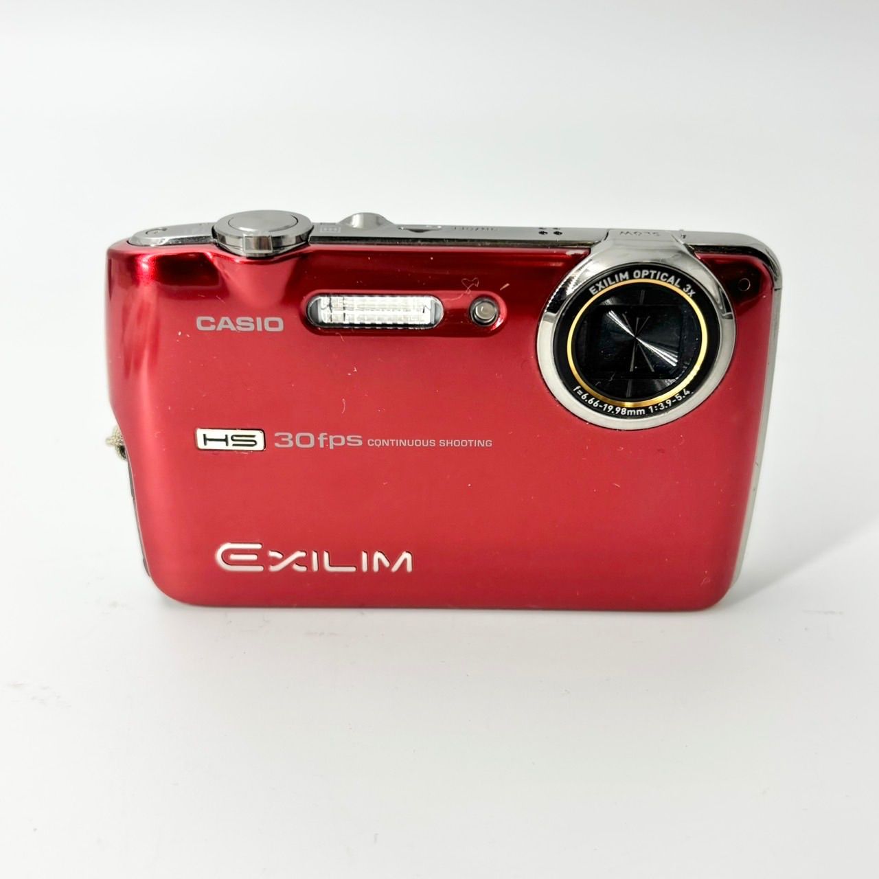 カシオ CASIO EXILIM EX-FS10 レッド 【公式通販】
