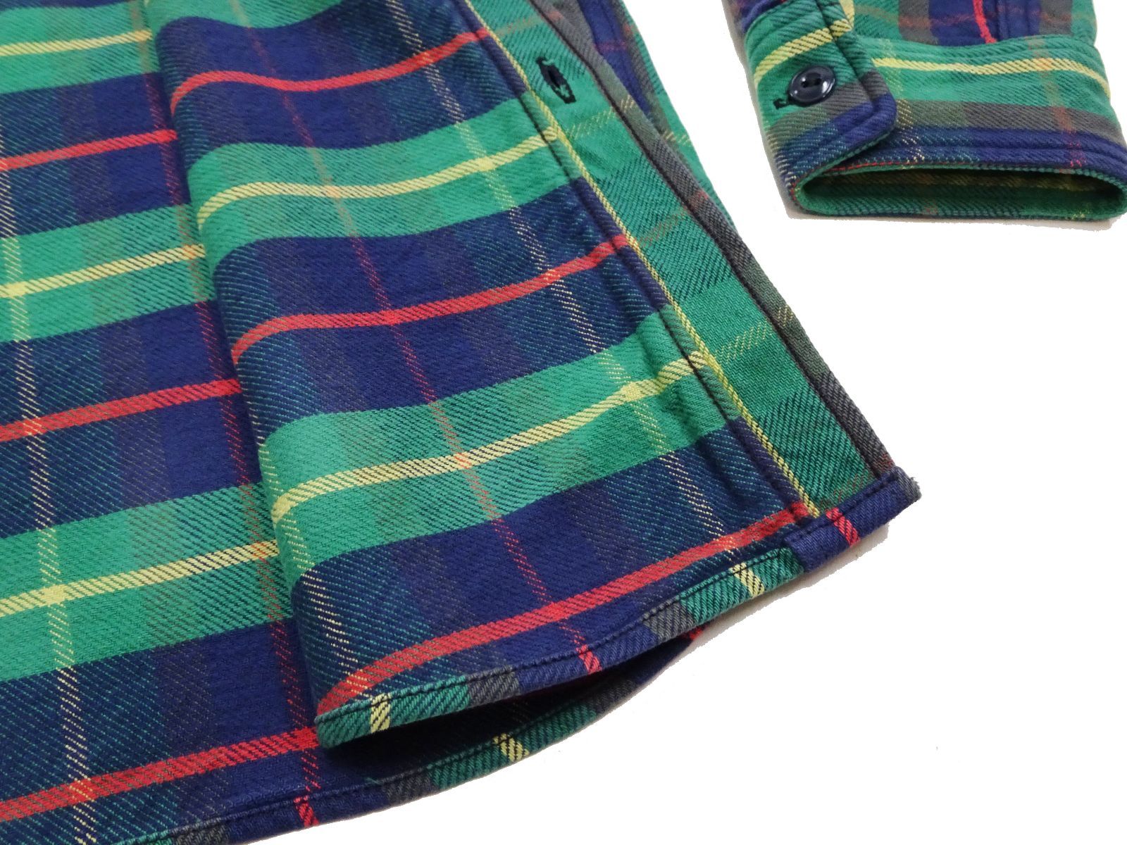 ジェラード JELADO コットン100% ネルシャツ JP02127 チェックシャツ