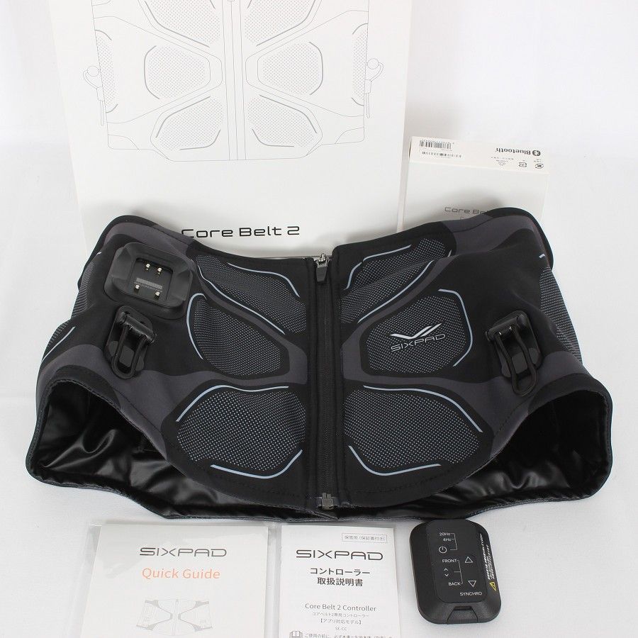 美品】SIXPAD Core Belt 2 SE-CB-03C-L ブラック Lサイズ