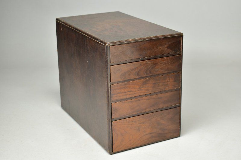 蔵A5564b レトロ 抽斗 引出 五段