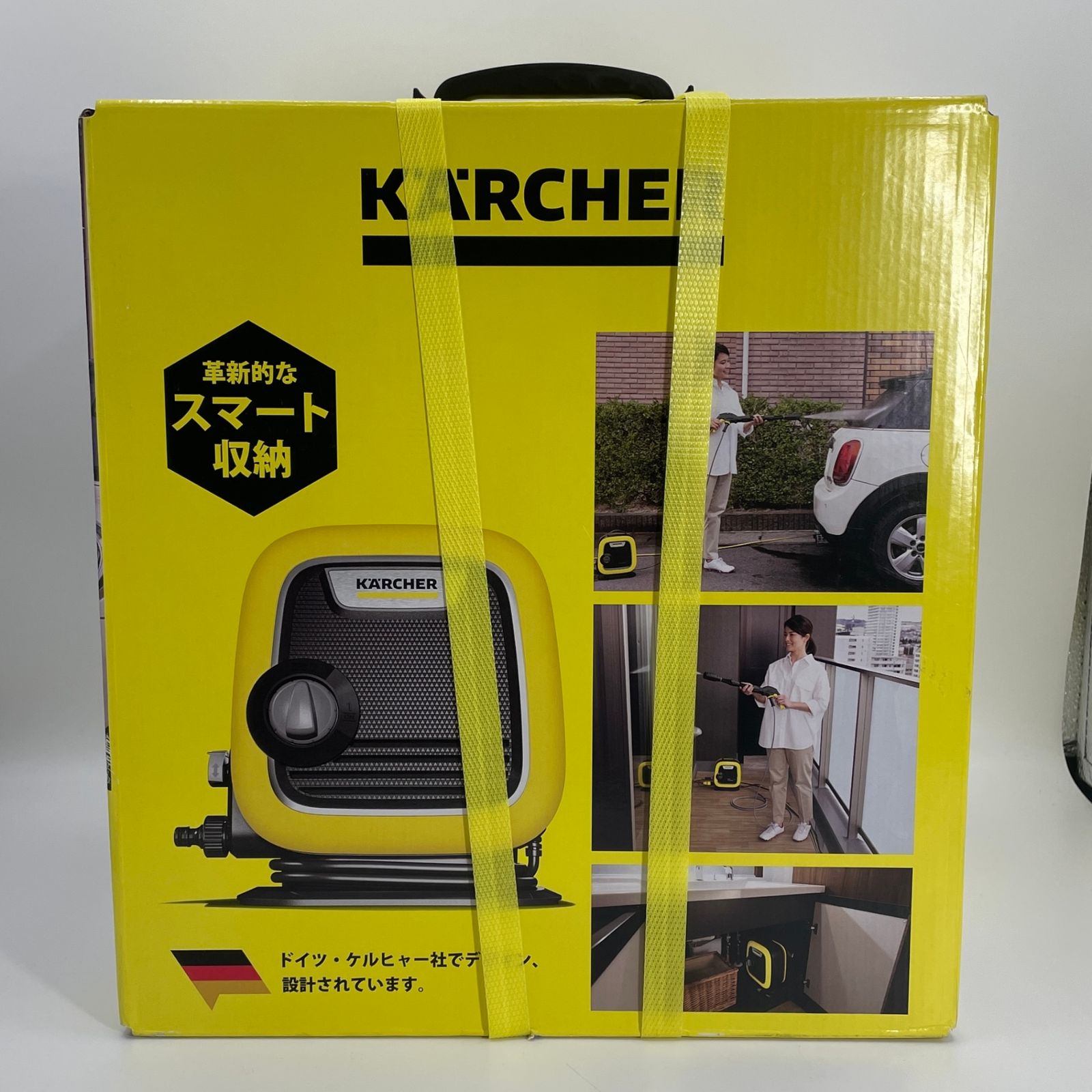 ケルヒャー Karcher スチーム 高圧洗浄機 K MINI 軽量 コンパクト 家庭用 高圧噴射 ヤマダデンキ メーカー保証書付き