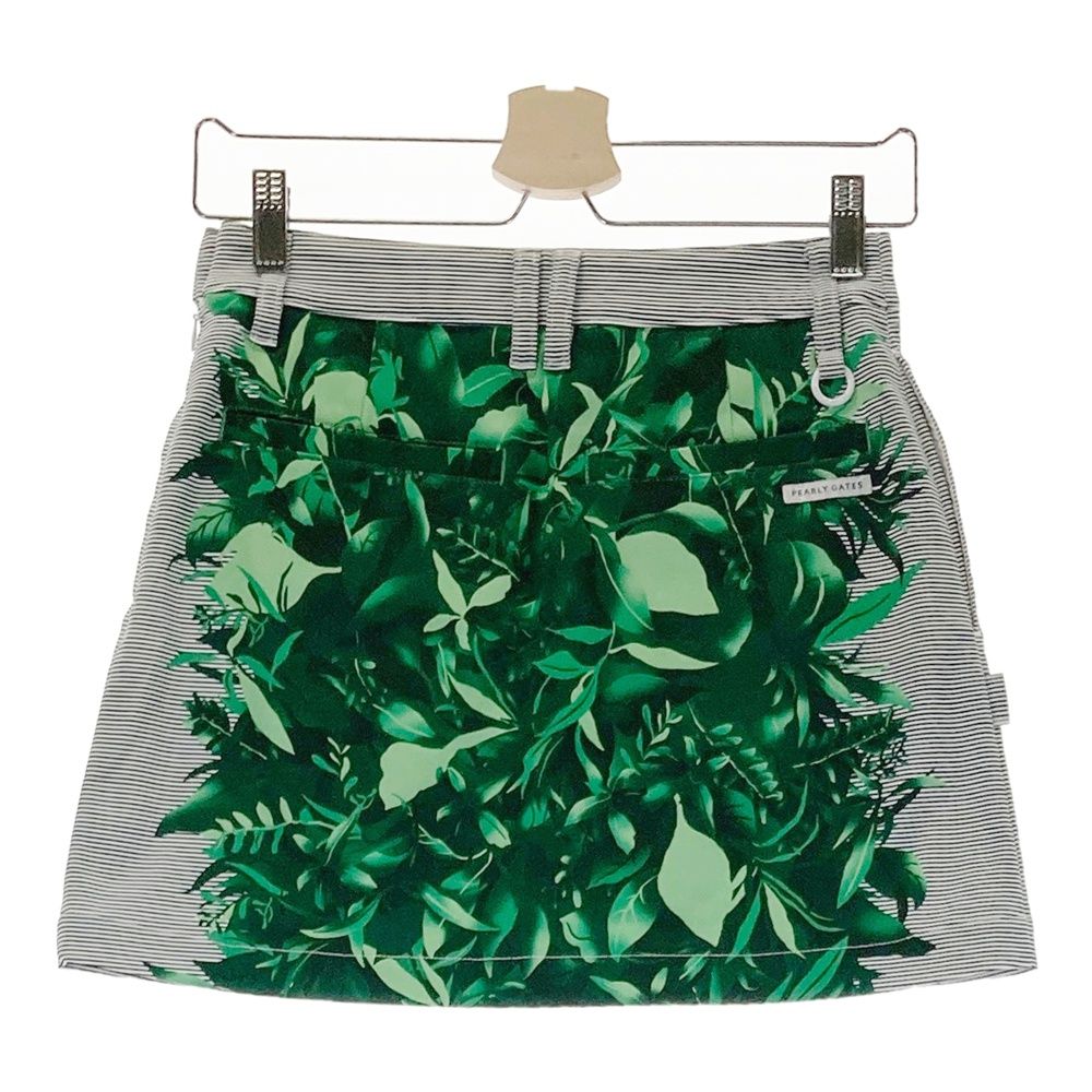 サイズ 00 PEARLY GATES パーリーゲイツ スカート 総柄 グリーン系 240101410261 ゴルフウェア レディース ストスト