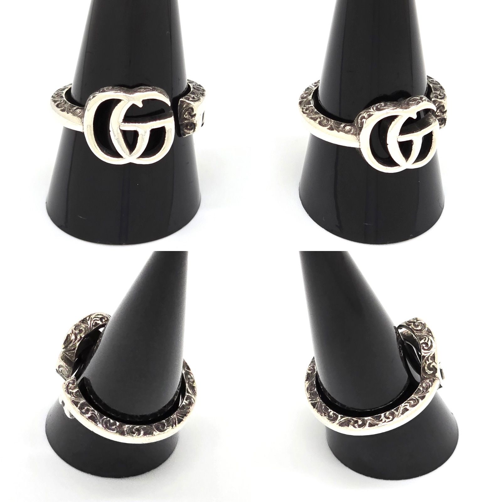 GUCCI グッチ GG マーモント ダブルG ピアス SV925 GUCCI - グッチ GUCCI ダブルG ロゴ GG マーモント アクセサリー
