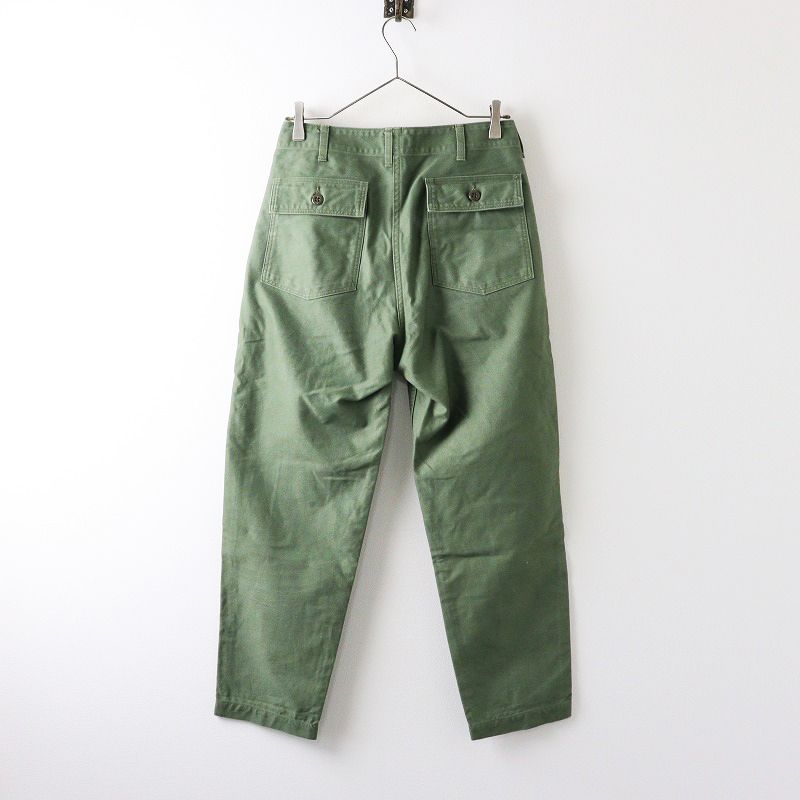 日本製ドミンゴD.M.Gベイカーパンツsバックサテン ミリタリー us.army
