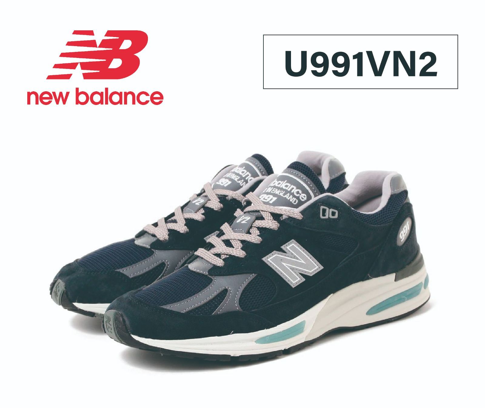 ☆新品未使用☆【NEW BALANCE】 U991VN2 Made in UK メンズ スニーカー 