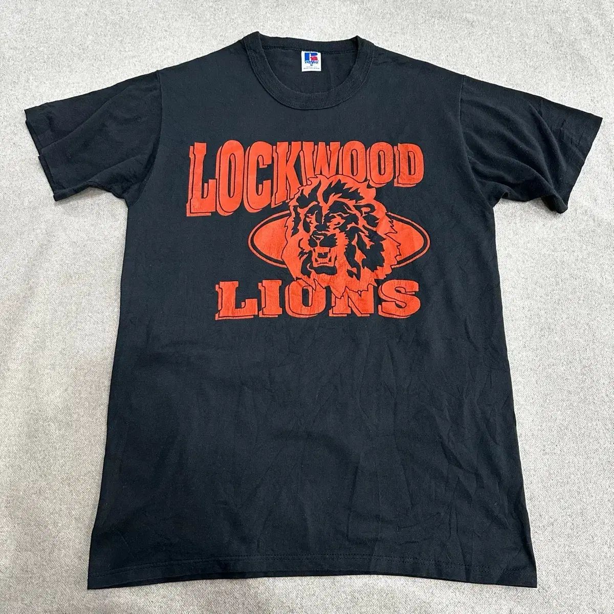 USA製 70年代 70s RUSSELL ラッセル 金タグ ナンバリング Tシャツ 古着 