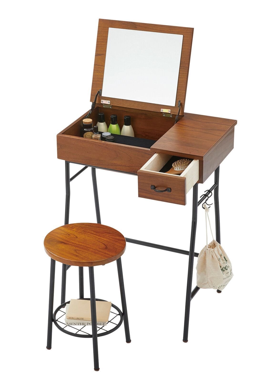 ドレッサーセット ドレッサー-スツール