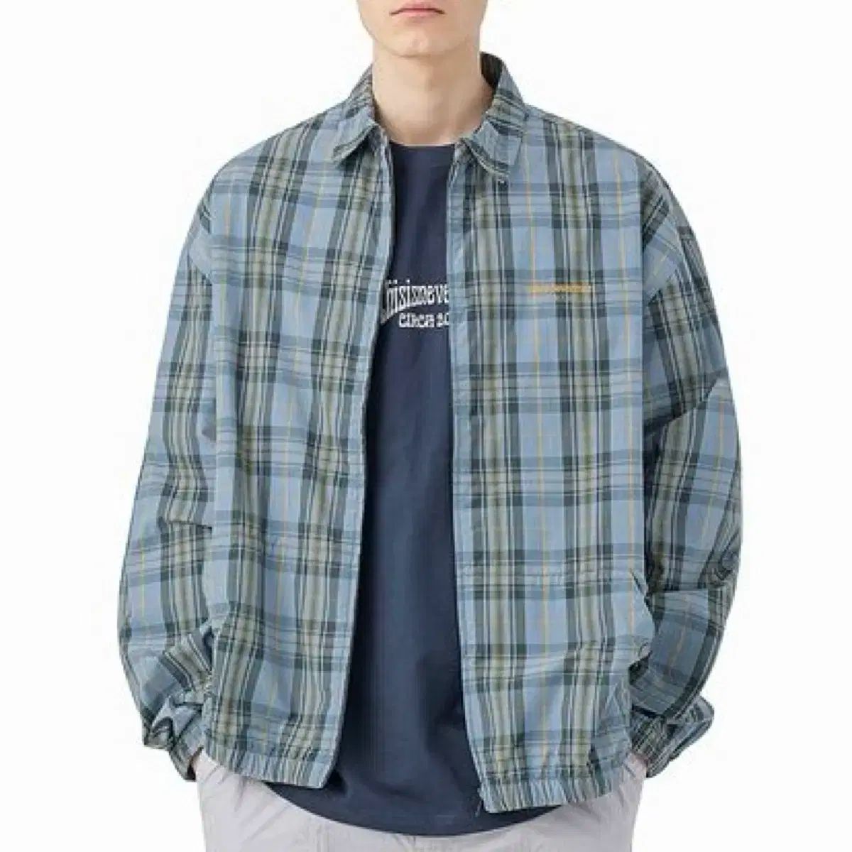 M thisisneverthat ディスイズネバーザット コーデュラ チェック ブルゾン ジャケット