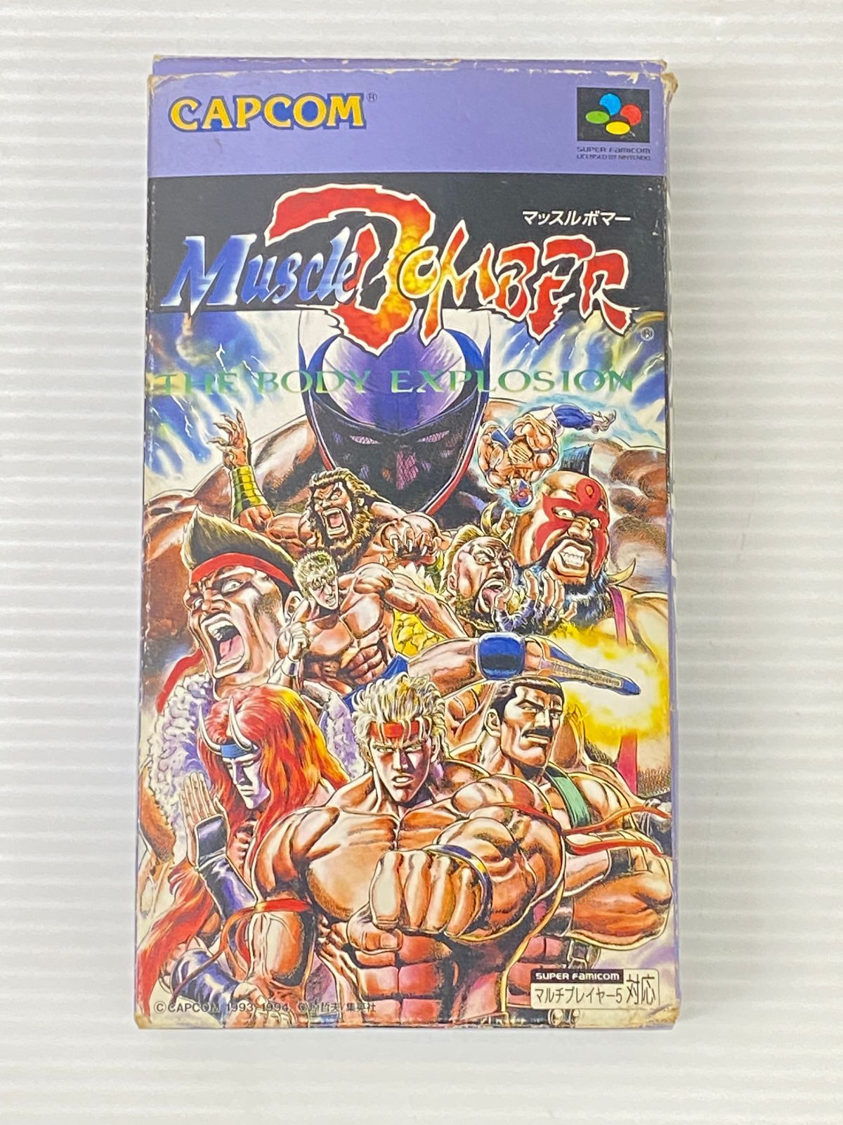 SFCソフト スーパーファミコンソフト マッスルボマー 中古品