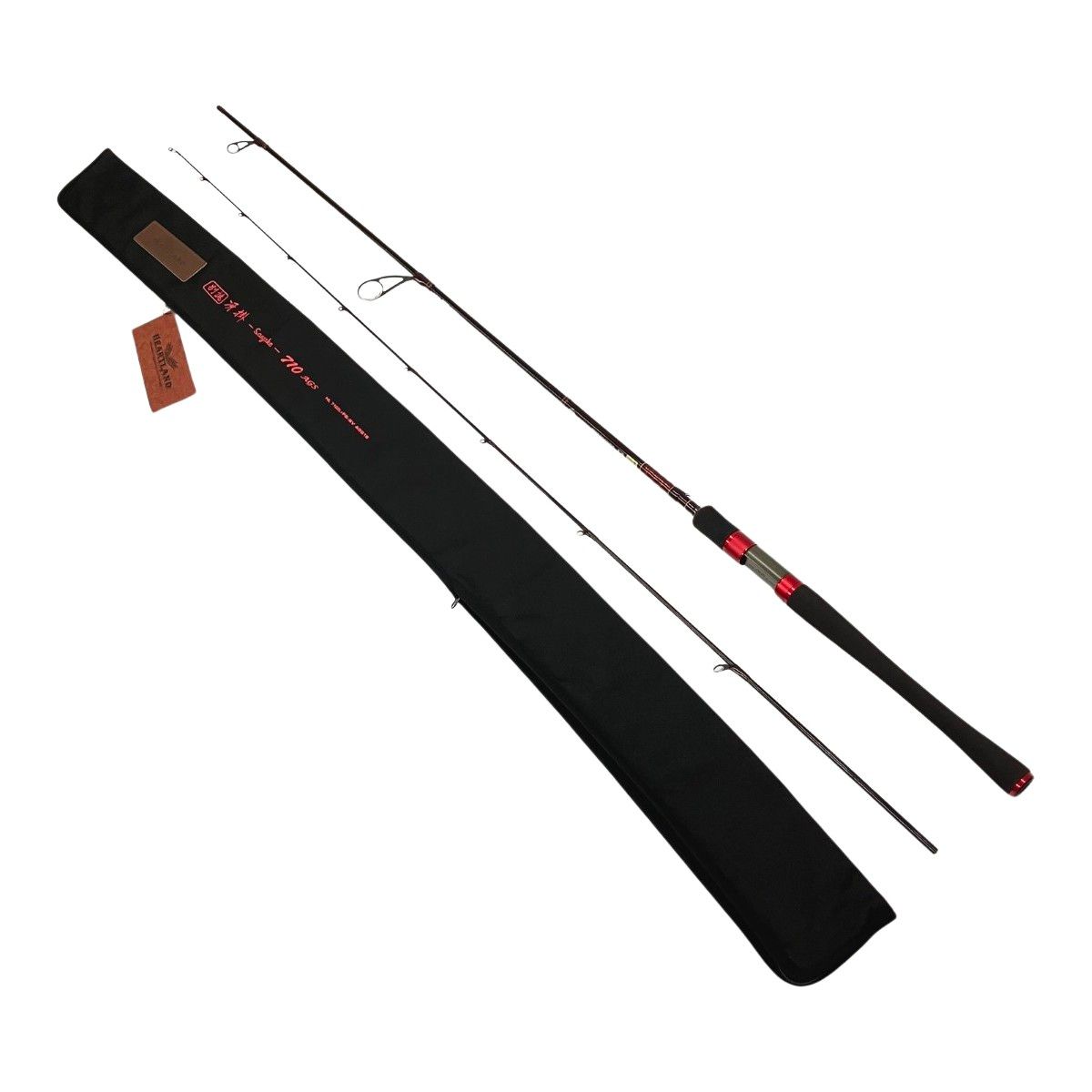 〇〇DAIWA ダイワ HEARTLAND 18ハートランド AGS HL7102L FS-SV AGS18 別誂 冴掛 710AGS 01404722 ルアーロッド