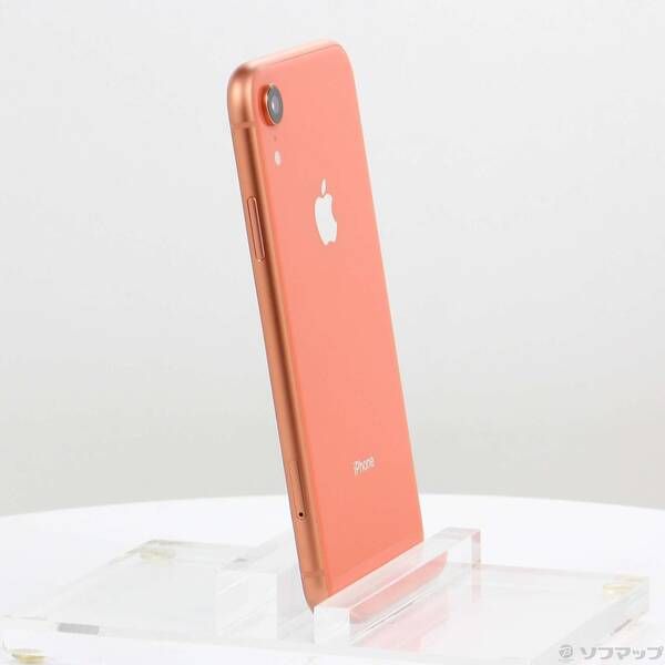 中古品〕 iPhoneXR 64GB コーラル MT0A2J／A SIMフリー【262