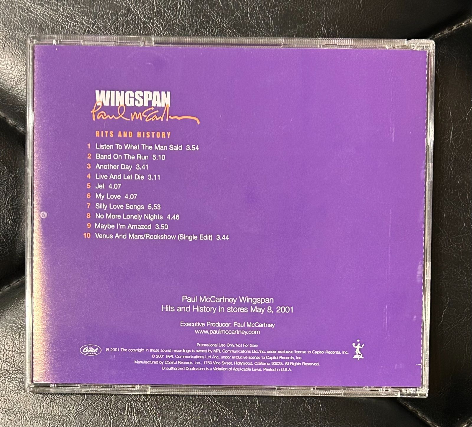 ○ 非売品　プロモＣＤ　オムニバス「WINGSPAN」 ポール・マッカートニー ○ 非売品 プロモCD オムニバス「WINGSPAN」 ポール