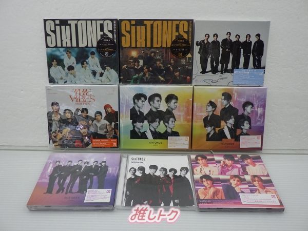 SixTONES CD9枚セット SixTONES CD 9点セット 未開封含む - メルカリ
