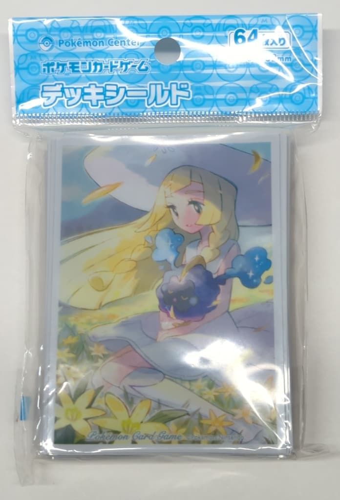 リーリエ＆コスモッグ デッキシールド(スリーブ) ポケモンセンター　限定 リーリエ＆コスモッグ デッキシールド(スリーブ) ポケモン