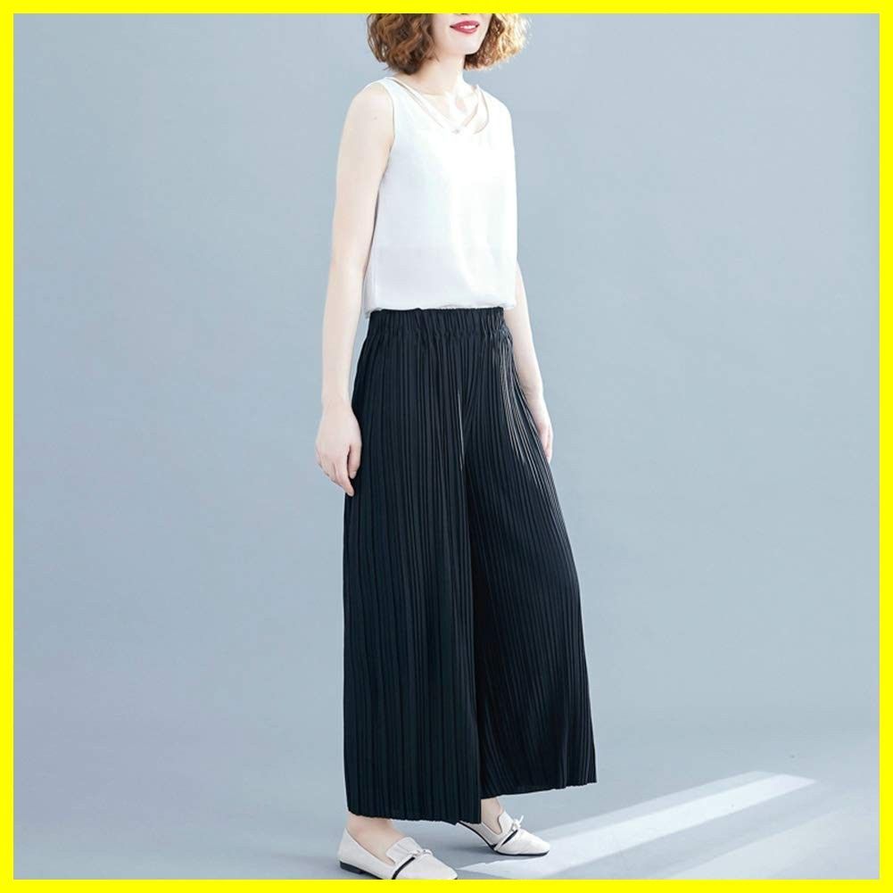 ☆ ネイビー ☆ Lサイズ ☆ ワイドパンツ kpants190 ワイド
