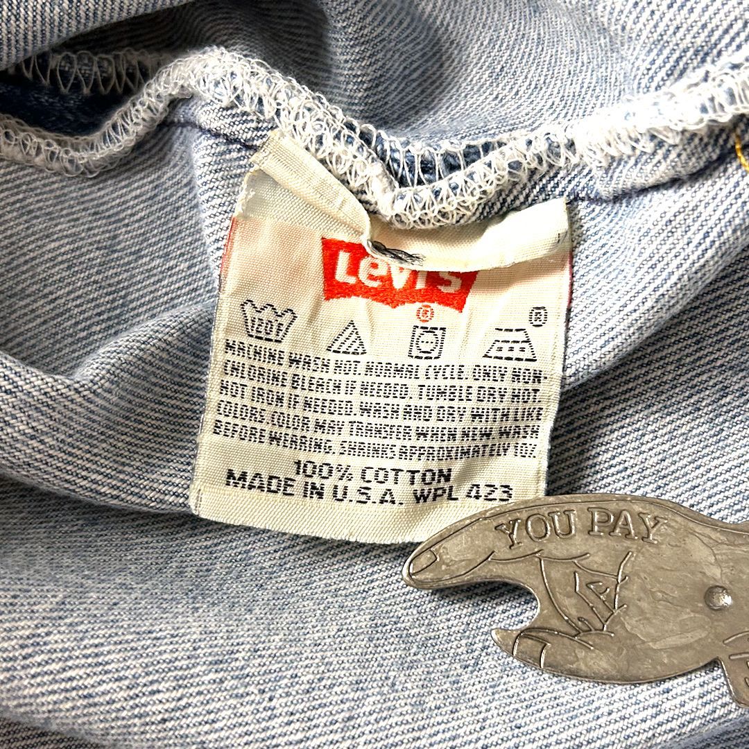 Levi's 501xx デニムパンツ USA製 W32 L33（実寸W29 L29）90s