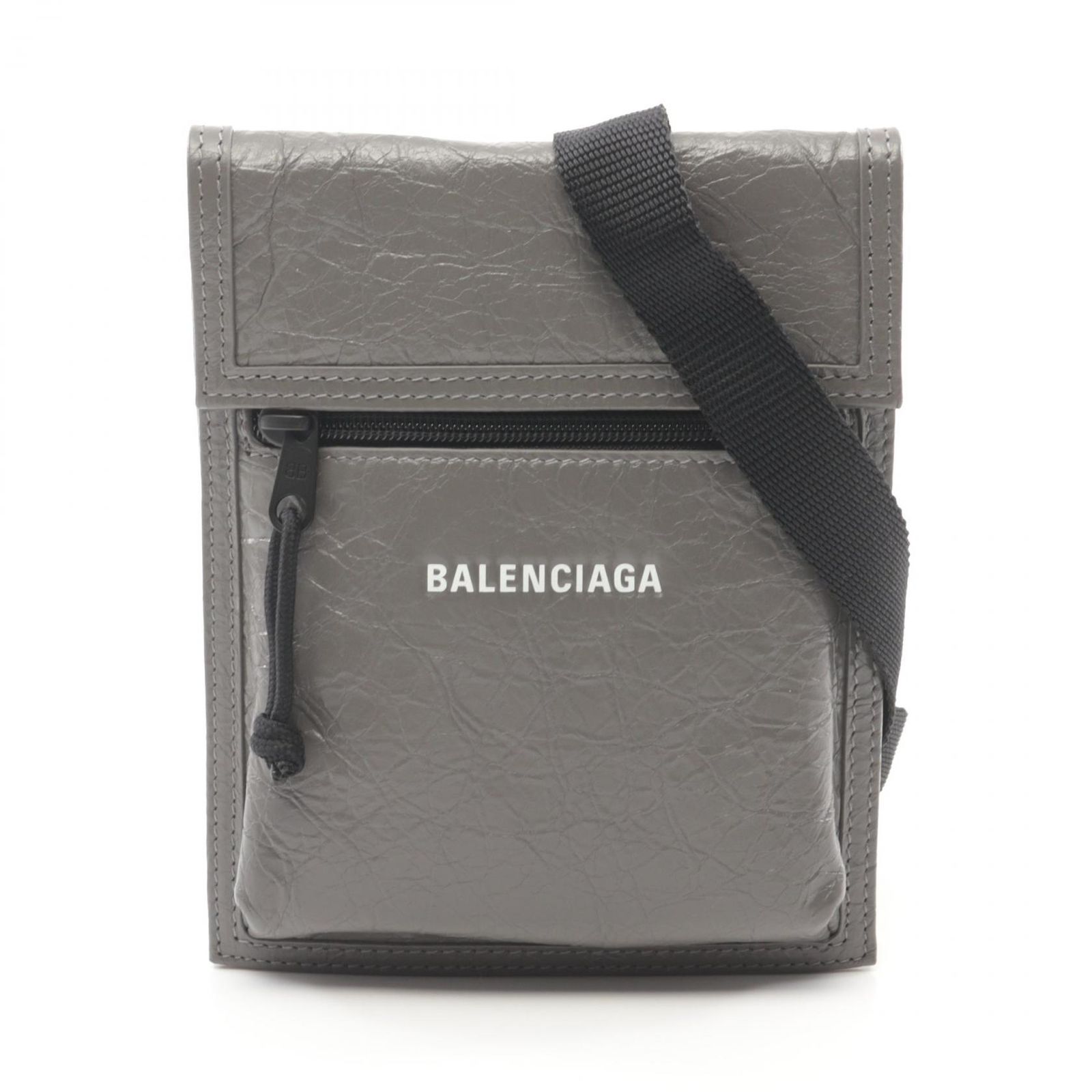 バレンシアガ BALENCIAGA ショルダーバッグ EXPLORER スモールポーチ 6559821VG7X1404 ブラック レザー ショルダーバッグ メンズ