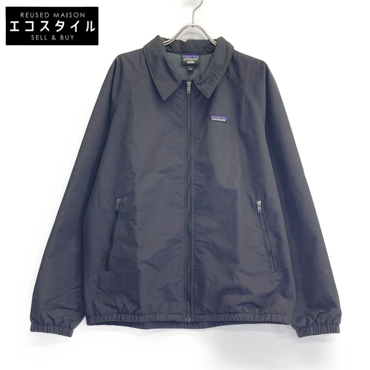 patagonia パタゴニア ﾁｬｺｰﾙｸﾞﾚｰ Baggies Jacket L