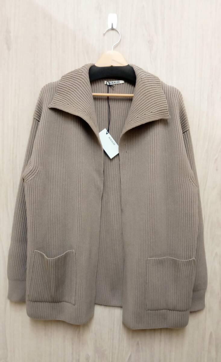 AURALEE KNIT CARDIGAN Wool Light A25SC03CK AURALEE/オーラリー