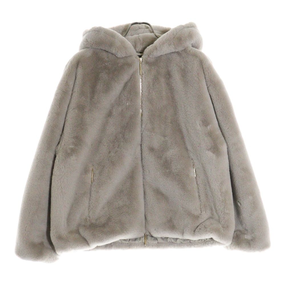 タトラス　ユモラ　サイズ2 TATRAS】タトラス YUMOLA ファーブルゾン ライトグレー サイズ2