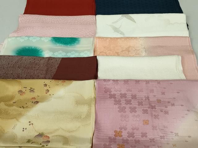 平和屋着物 和装小物 帯揚げ10枚 正絹 DAAV8175by