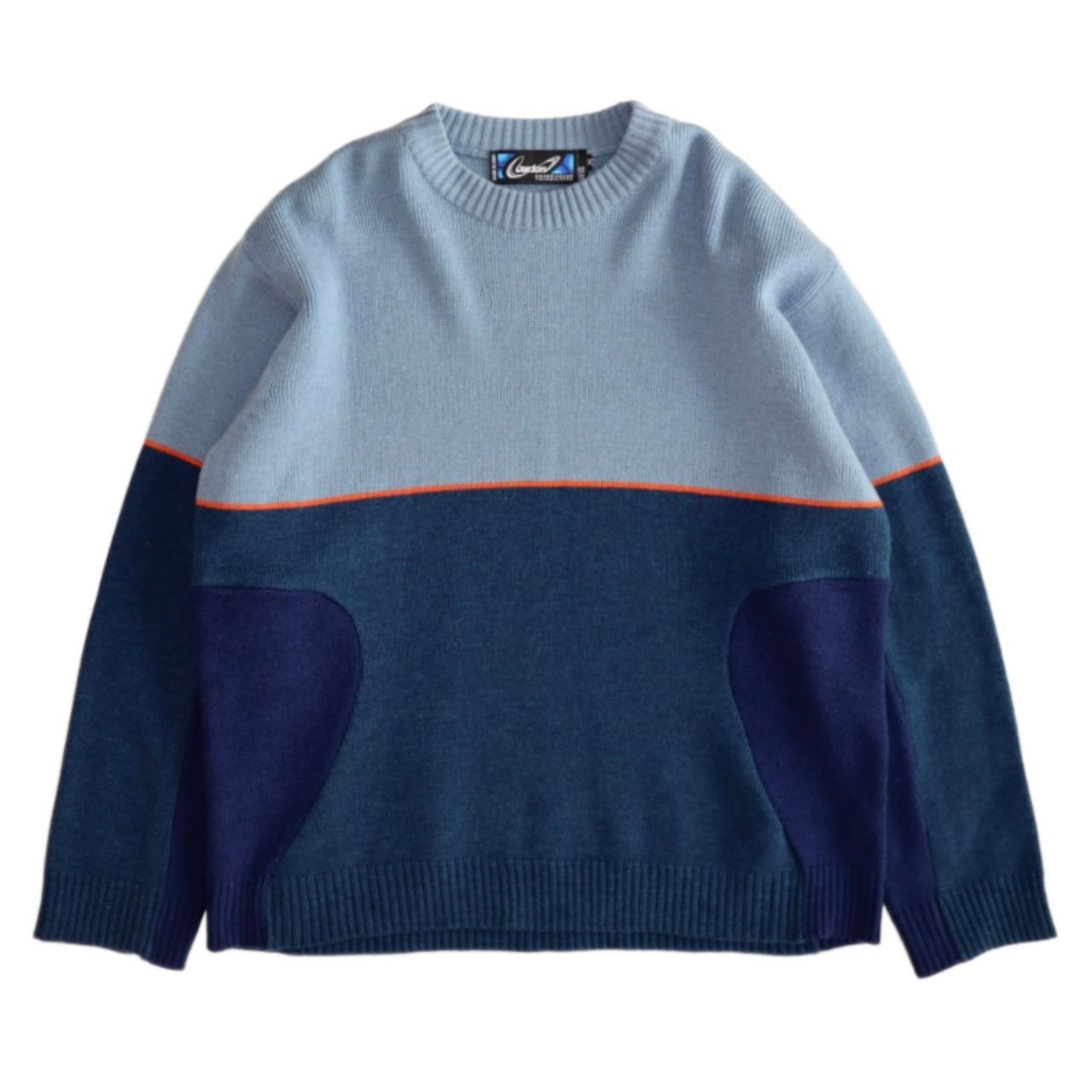 BURTON 90s Wool Line Sweater バートン ヴィンテージ ニット セーター ブリットポップ BLUR - メルカリ