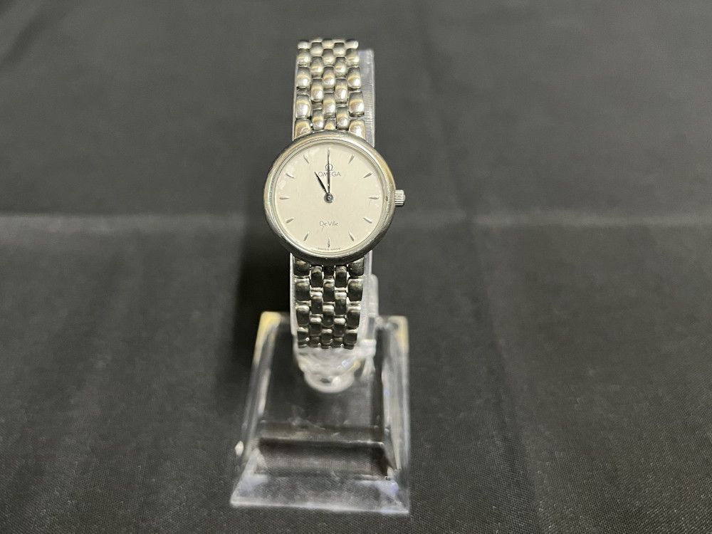 OMEGA オメガ DeVille デビル ラウンド 6202-822 クォーツ 腕時計