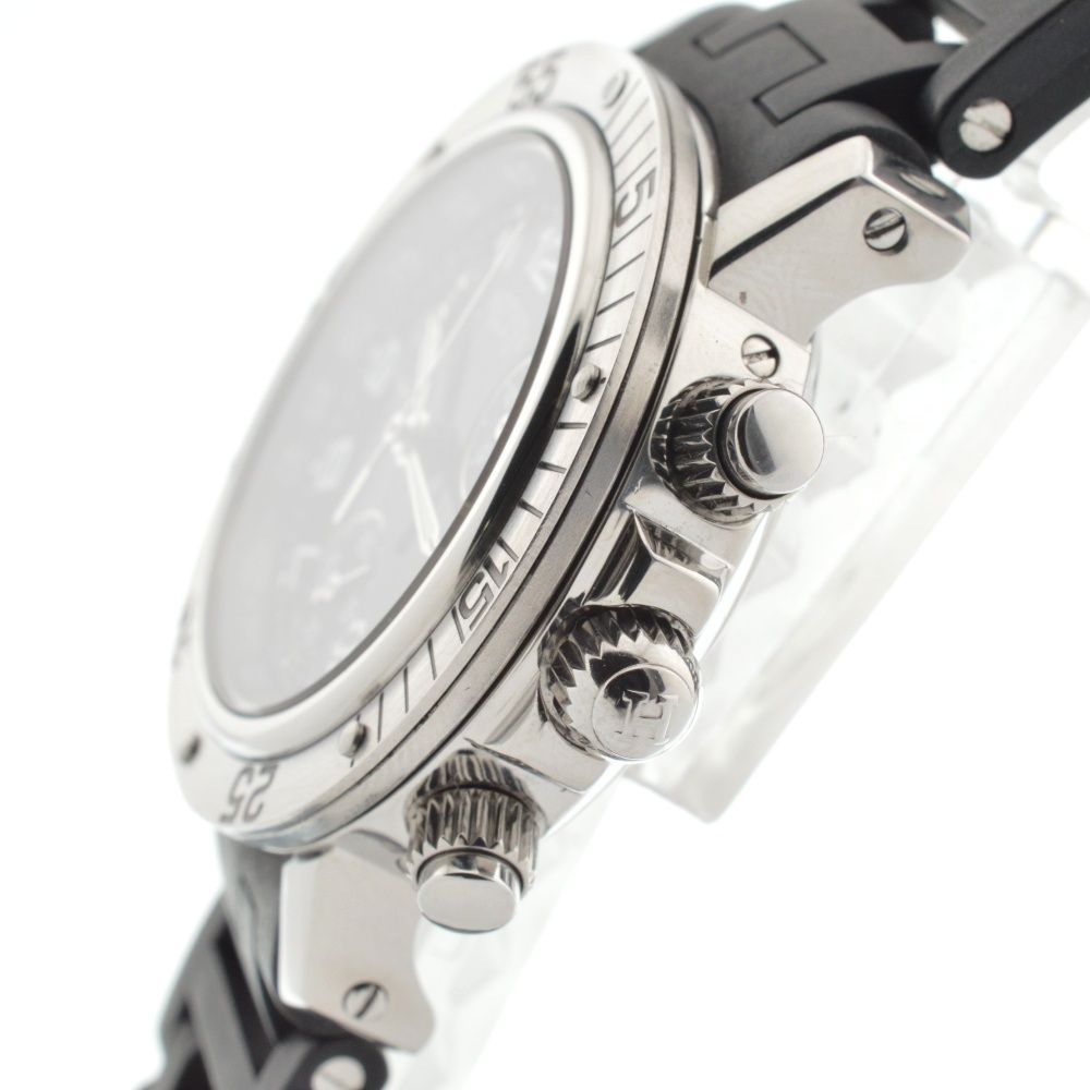 値下 エルメス HERMES CL2.315 クリッパー ダイバー クロノ
