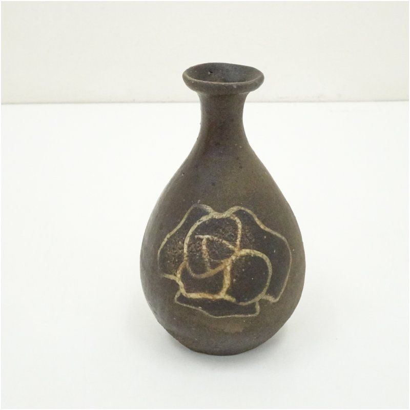 山本雄一 備前 酒器 徳利 共箱 山本雄一 備前 酒器 徳利 共箱 備前焼 山本出造 徳利（共箱）