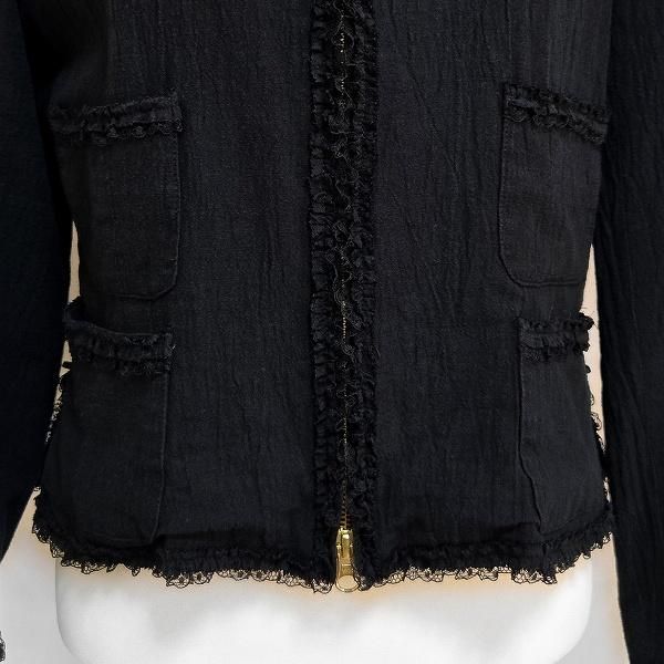 KANEKO ISAO ジャケット コート カネコイサオ 中古・古着通販】KANEKO ISAO (カネコ イサオ) 花柄刺繍デニム