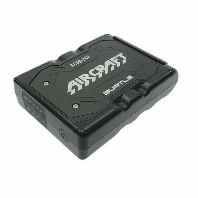 ♥品 BURTLE バートル エアークラフト リチウムイオンバッテリー AC09 空調作業服用バッテリー 暑さ対策