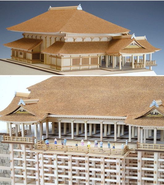 ウッディジョー 木製建築模型