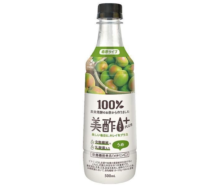 CJジャパン 美酢 ミチョ プラス うめ 500mlペットボトル×24本入