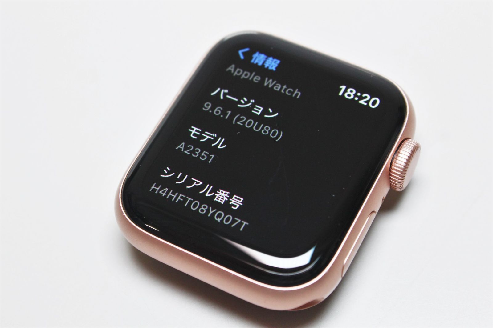 Apple Watch SE（第1世代）GPS/40mm/A2351〈MYDN2J/A〉④ - メルカリ