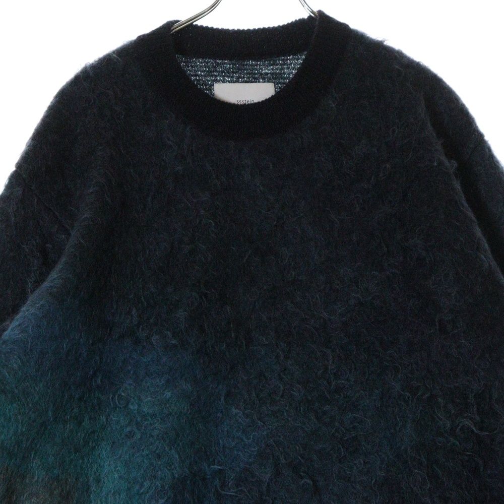ssstein (シュタイン) GRADATION MOHAIR KNIT LS モヘア混 