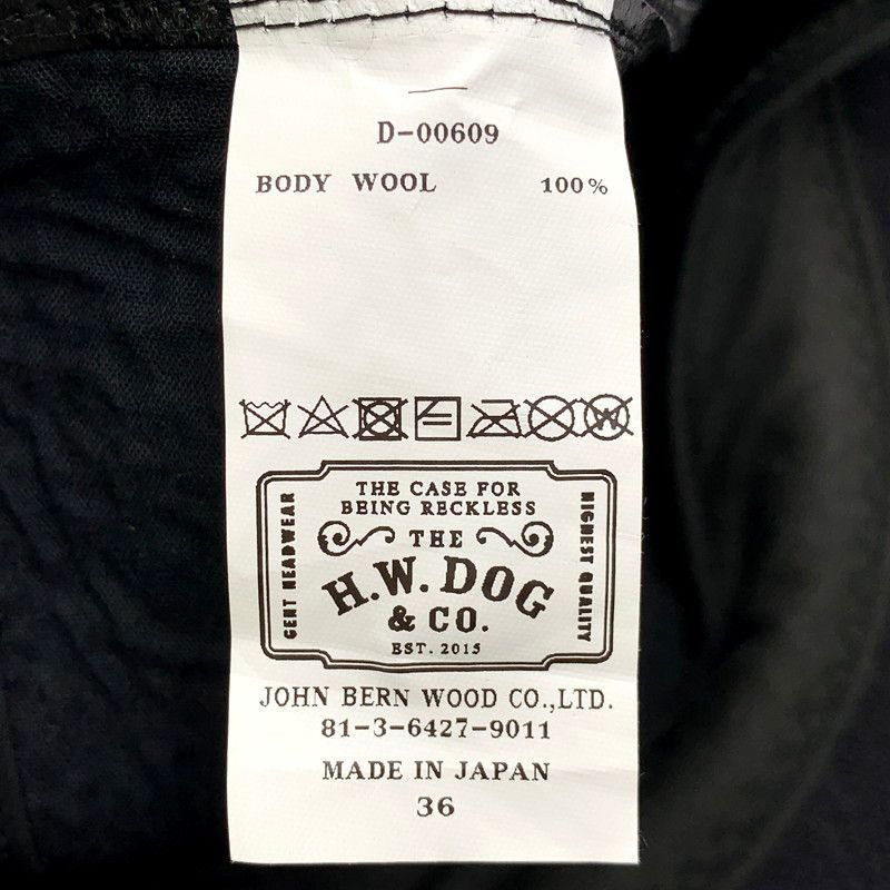 the h.w.dog&co/HT PK CAP/HARRIS TWEED/美品 HT PK CAP – THE H.W.DOG&CO.