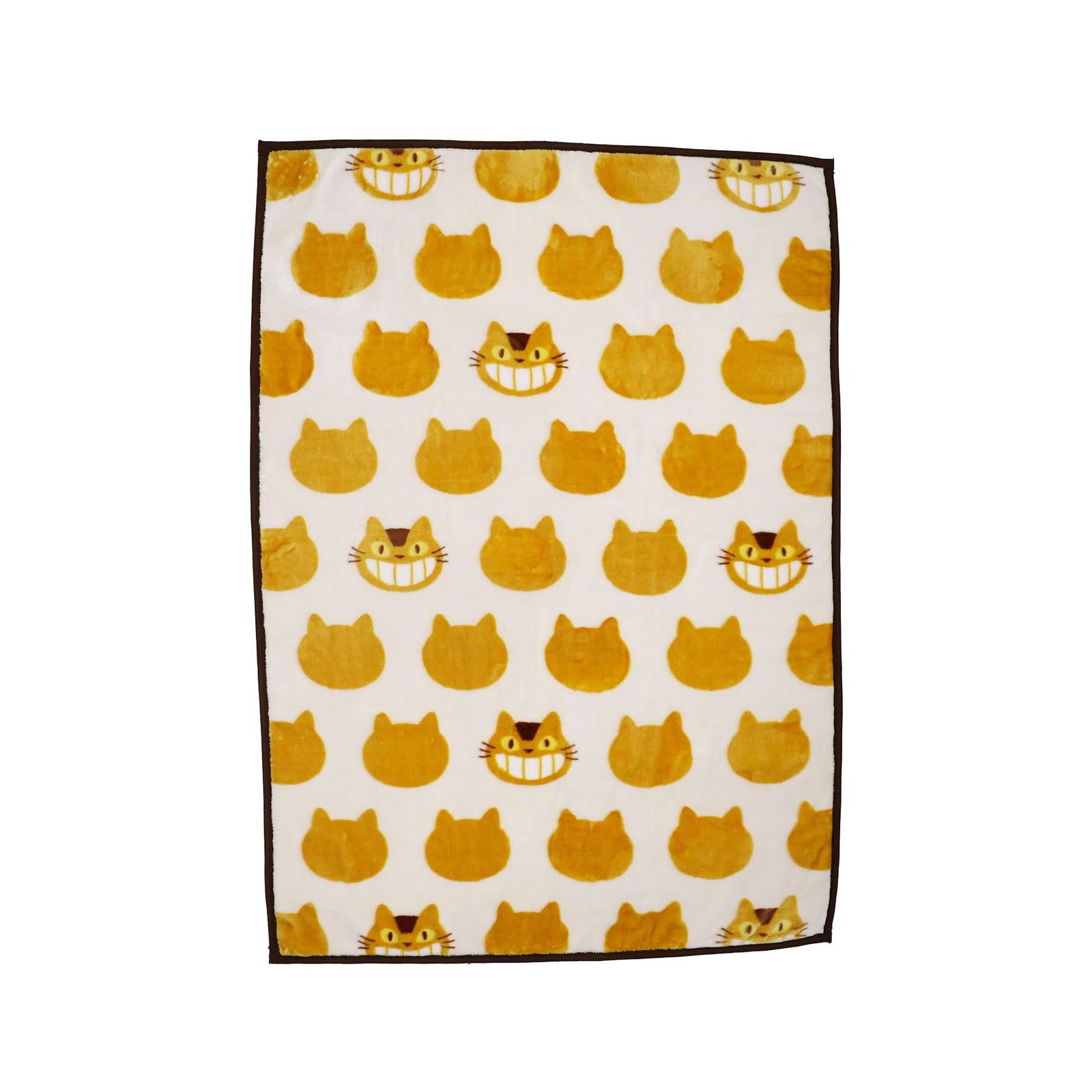 【特価セール】ハーフ毛布 ネコバスシルエット [丸眞] 02ネコバス