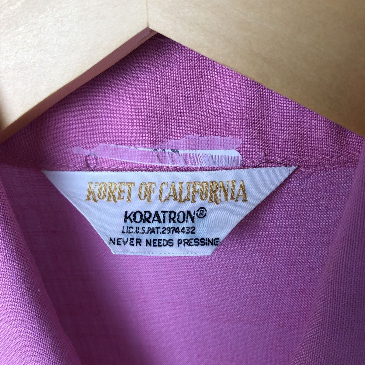 古着 70年代 KORET OF CALIFORNIA 長袖 オープンカラーシャツ ボックスシャツ レディースM相当 ヴィンテージ /eaa544845 古着 70年代 KORET OF CALIFORNIA 長袖 オープンカラーシャツ