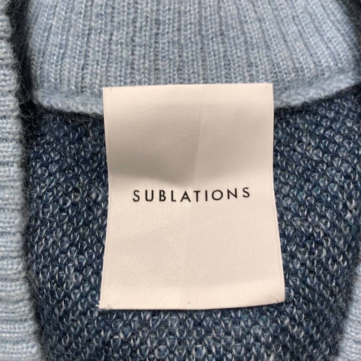 SUBLATIONS カーディガン LIGHT WAIT SHEER CARDIGAN .13【NAVY】 – SUBLATIONS