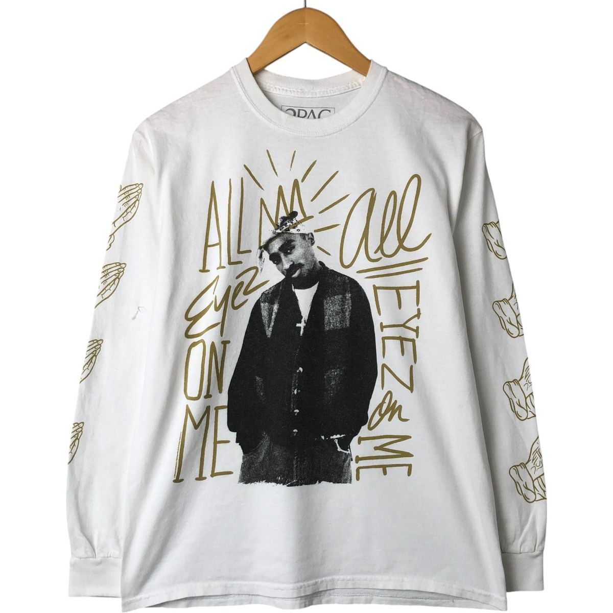 古着 2pac トゥーパック ロンT ラップTシャツ ラップT メンズM相当|eaa546901