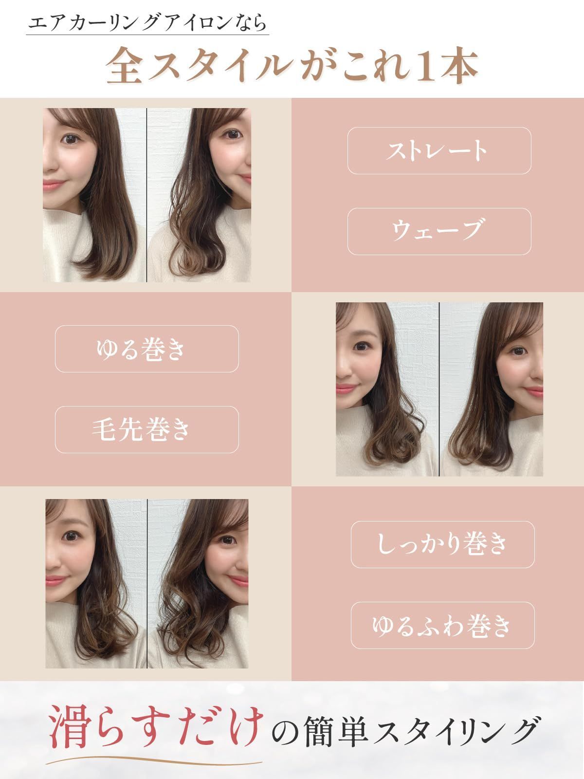火傷ほぼゼロ設計 美容師が開発